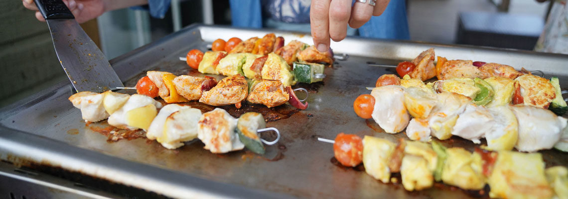 La cuisine à plancha